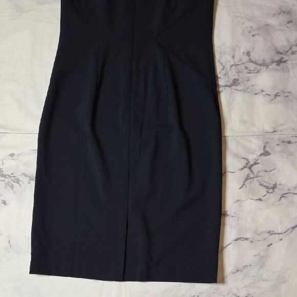 Ann Taylor Navy Sleeveless Midi Dress - Picture 8 of 9